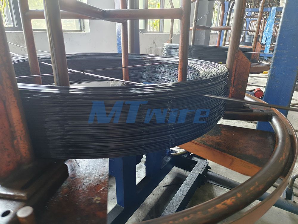 Oil Quenched-tempered Shaped Profile Wire With Black Surface 65Mn