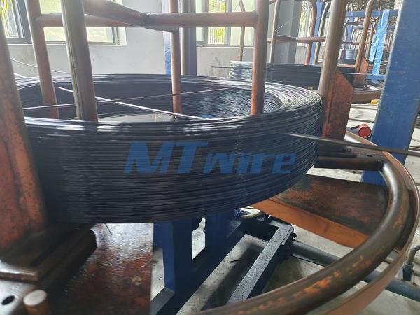 Oil Quenched-tempered Shaped Profile Wire With Black Surface 65Mn